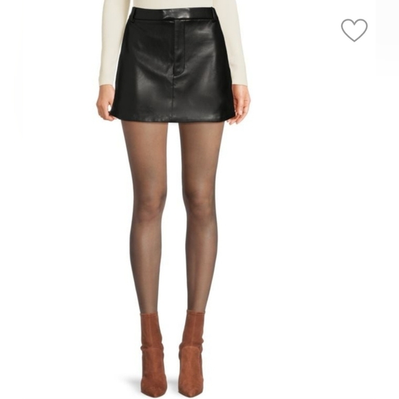 Rails Prim Vegan Leather skirt - Picture 1 of 8